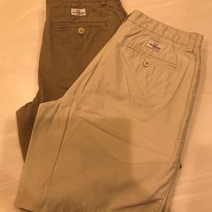 Men’s Vineyard Vines khaki shorts- 2 pair